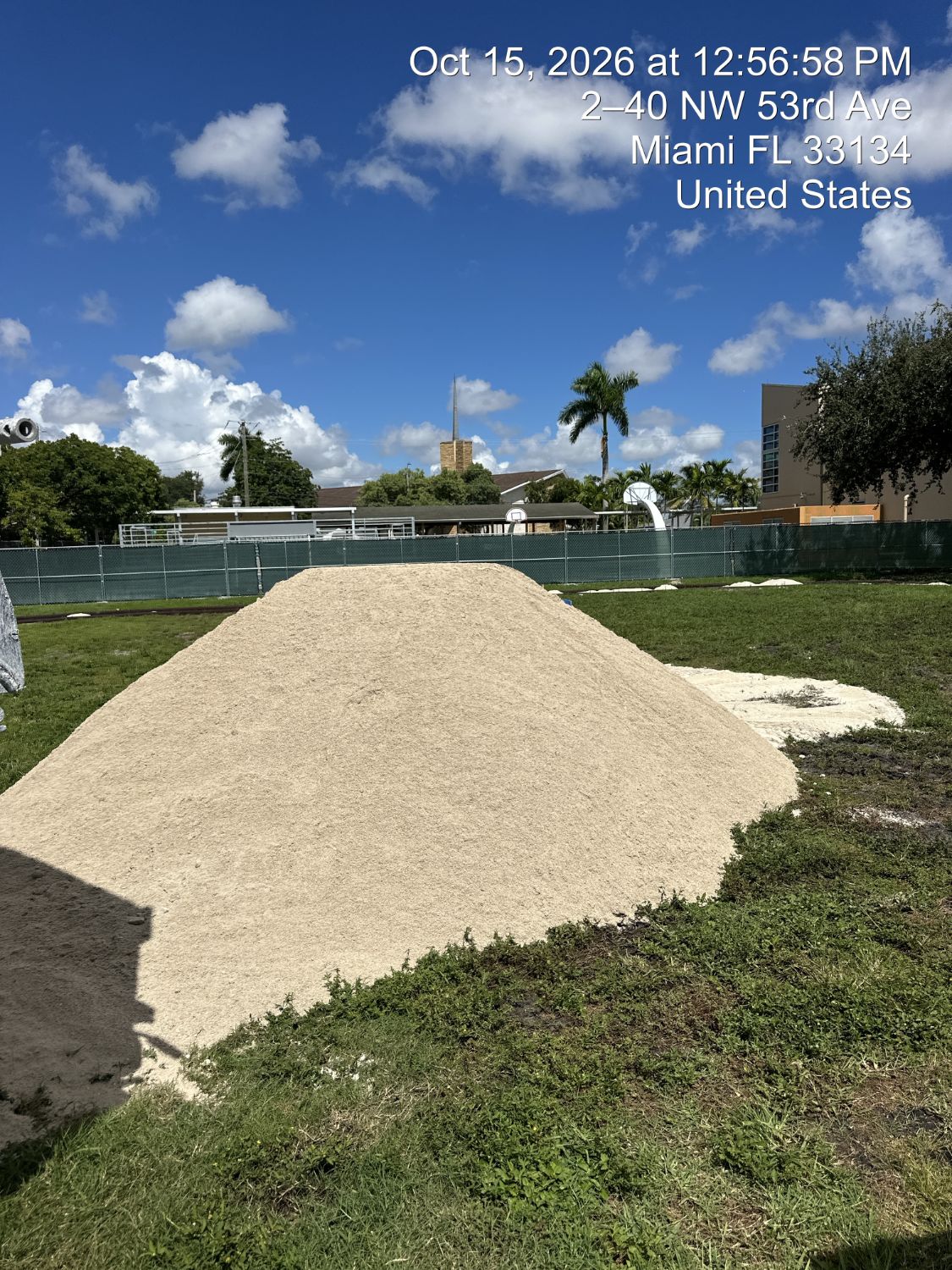 Mason Sand delivered in Miami, Florida